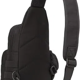 bnf Sling Day Pack Hiking Shoulder Messenger Bag Black-Clothing, Shoes & Accessories - Mens Accessories - Backpacks, Bags & Briefcases-picture-34