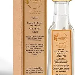 Vanmay Sutras Hydrosal Ginger Ark (Adrak)| Cures Toothache, Cavities, Gum Diseases, Bad Breath| Clear Skin Pores| Nourshies The Skins| Helps Reduce Pain And Body Cramps|100 Ml-picture-29