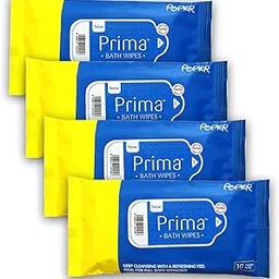PRIMA Bed Bath Wipes 10s | Pack of 4-picture-66