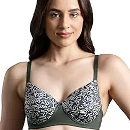 leading lady Women's Polyamide Wire Free Casual T-Shirt Bra-picture-54