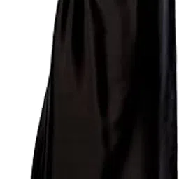 Black Colour Satin Petticoat for Women | Black Colour Satin Saree Shapewear or Underskirt for Girls-picture-22