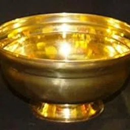 SHIV HOME WORLD Pure Brass Bowl Tiger Ganagalam Size-5-image-3