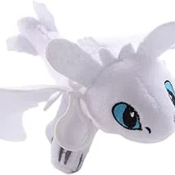 MYADDICTION How to Train Your Dragon Plush Toy Cute for Girls Boys Kids Children Ages 4+ White 20cm-picture-42