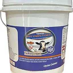 veqtis helthcare RYCOMIN-Forte, (Bucket-10 kg) Mineral Mixture for Cow, Buffalo,Sheep,Goat and Other Diary and Farm Animals, Powder, Milk, All Life Stages-picture-22