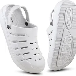 fuel Adventure Comfortable & Lightweight Casual Clogs for Mens (Grey,8UK)-picture-10