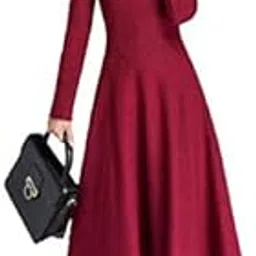 bhutaiya Black Color Full Length Western Dress for Women (Maroon-picture-46
