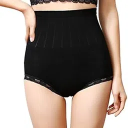 grabston Women's Cotton Plain Panty-Black 1-picture-40