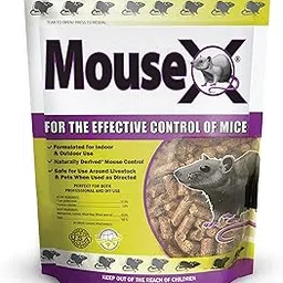 MouseX 620201 Eco Clear Products Humane All-Natural Non-Toxic Mouse Killer Pellets Bag, 1 lb.-picture-39