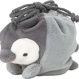 liv heart Libuhao 18303-82 Drawstring Marshmallow Animal Aquamie Penguin (Total Length: Approx. 6.3 inches (16 cm)) Sea Life Accessory-picture-26