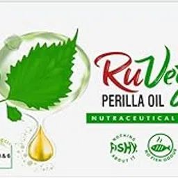 Rusan RuVega Perilla Oil Plant Based OMEGA-3 Fatty Acid 10 Softgel Capsules (Pack of 1) Free Turmaboost Immunity Booster 10 Capsules (Pack of 1)-picture-27