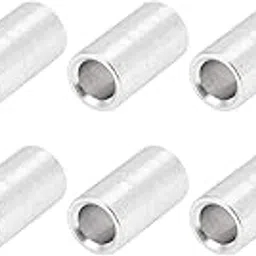 Aluminum Alloy Column, 10Pcs Round Standoff Spacers Threadless for Workpiece Connecting(Length 9mm)-picture-23