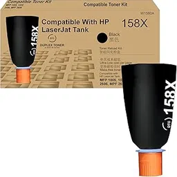 Duplex DTC 158X Toner Cartridge Compatible for HP LaserJat Tank 1005w, 1020w, MFP 2606sdw, 1020, 1005, 2605sdw, 1604w, 1602, 2602, 2603, 2604, 2606 Series (1 pcs) (158x - Pack of 1)-picture-16
