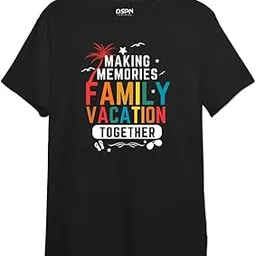 Making Memories Family Vacation T-Shirt - Premium 100% Cotton Round Neck T-Shirt-picture-30