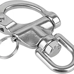 LOOM TREE® Swivel Eye Snap Shackle 316 Stainless Steel Marine Boat Yacht Hardware 128mm | Water Sports | Kayaking, Canoeing & Rafting | Accessories-image-34