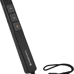 ZEBRONICS PP100, 2.4GHz Wireless LASER Pointer, Power Point Slide Changer, Page Flip Buttons, RED LASER, 10m Wireless Range + 100m LASER Range, Multi - OS | Software Compatible-picture-17