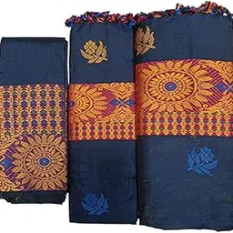 Bodo dokhona (Mix PAT_Navy Blue)-image-2