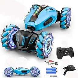 JOYVELLYRemote Control Car Hand Controlled Gesture RC Stunt Car with Spray & Lights & Music, 4WD 2.4GHz Off-Road Vehicle 360° Double Sided Rotation Crawler Vehicle RC Car, Toy Cars Gift-picture-15
