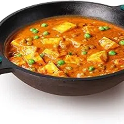 The Indus Valley Pre-Seasoned Cast Iron Kadai with Silicone Grip|Medium, 25.4Cm/ 10Inch, 2.5Ltr, 2.4Kg|Naturally Nonstick Wok Model Kadhai, 100% Pure & Toxin-Free, No Chemical Coating, 1 Count, Black-picture-15