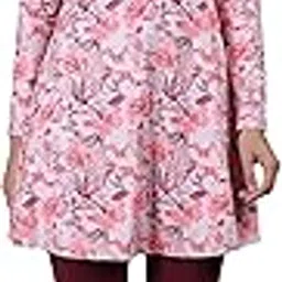 MEGASKA Women 3 Pc Printed Modest Muslim Swimsuit Full Coverage Swimwear Islamic Swim Hijab Swimming Costume Burkini Swim Suit-picture-13