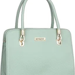 keywest Women's Chanelle Satchel Tote Handbag for Women | Ladies Purse | Stylish Shoulder Bag | Gift For Woman-picture-10
