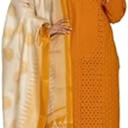 Red Cotton Hakoba Salwar Suit with Silk Dupatta, 3-Piece Traditional Ethnic Set, Silver Border Design-image-27