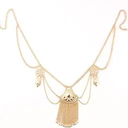 fulaida Body Chain with Tassel and Multi-Bead Waist Chain for Women, Simple Street Shooting Accessory-picture-44