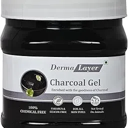 Charcoal Gel for Face & Body | Enriched with Activated Charcoal for Deep Cleansing | Removes Toxins & Impurities | For All Skin Types | Glowing Clear Skin | 250 ml-picture-44