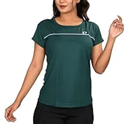 Fitness Ladies Relexed Fit Yoga T Shirts Gym Wear Tees, Sports & Workout Tops for Women & Girls-image-35