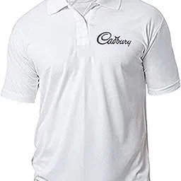 american apple Cadbury Logo Printed Polo/Collar Half Sleeve T-Shirt for Cadbury Staff Employee Promotion T Shirt for Men and Women-picture-44