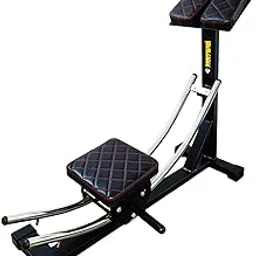 Bodylean fitness Ab Core & Abdominal Trainers AB Workout Machine Home Gym / Comemercial Gym Strength Training Ab Cruncher Fitness Equipment (Black)-image-18