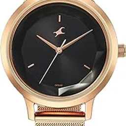 fastrack Fleek Quartz Analog Black Dial Stainless Steel Strap Watch for Girls-6210WM03/NT6210WM03-picture-18