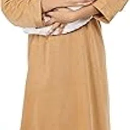 r rilo RILO Women's Hosiery Cotton Nursing Feeding Maternity Nighty Night Dress-picture-33