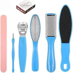 URBANMAC 10 in 1 Pedicure Tools Foot File Set, Stainless Steel Pedicure Kit for Foot Care,Callus and Dead Skin Remover Foot Rasp Peel, Foot Files Set Scraper Pedicure Rasp Women & Men,Salon and Home Use-image-16