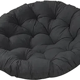 Jazzy Pearls® Rocking Chair Cushion Balcony Comfortable Round Office Swing Basket Seat Pad Black|Home & Garden | Yard, Garden & Outdoor Living | Patio & Garden Furniture | Cushions & Pads-picture-36