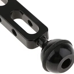 BIG BOOM® Aluminum Dual Ball Joint Extension Arm for Diving Underwater Camera - Black-picture-19