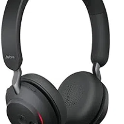 Jabra Evolve2 65 Wireless PC Headset – Noise Cancelling UC Certified Stereo Headphones with Long-Lasting Battery – USB-C Bluetooth Adapter – Black-image-26