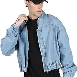 voxati Mens Denim Jacket image 1