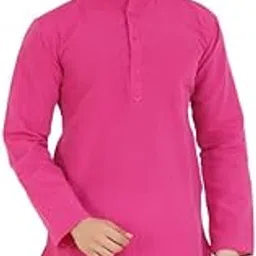 latestplus apparel LatestPlus Men's Solid Cotton Blend Ethnic Wear Regular Full Sleeve Kurta-picture-56