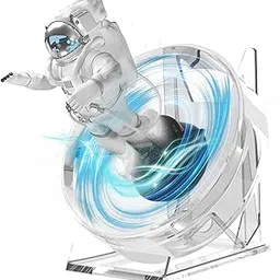 3D Hologram Fan, 4.72IN 3d Hologram Led Fan Projector with Cover Picture Spinner, Hologram Mini Projector for Store/Bar/Halloween/Christmas/Thanksgiving/Easter/Parties, Birthday Gifts (12cm, 4GB)-picture-35