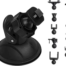 TiToeKi Dash Cam Suction Mount with 15+ Swivel Ball Adapters for Rexing V1,UGSHD,APEMAN，Byakov，Z-Edge, Roav, AUKEY, Old Shark, YI, UGSHD and Most Dash Cameras-picture-64