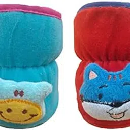 Manan Shopee Bottle Covers for Philips Avent/Broad Neck Soft Plush Stretchable Baby Feeding Bottle Tote Bag Cover with Strap (125ml, 120 ml and 140ml Feeders (Color May Vary) Pack of 2)-picture-52