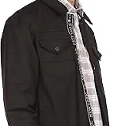 arrow Men's Self Design Collared Jacket-picture-42