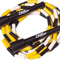 Jump Ropes World, Professional Beaded Skipping Rope for Men and Kids | Adjustable Beaded Jump Rope with Non-Woven Carry Bag | Durable and Tangle-Free (Multicolor)-image-99