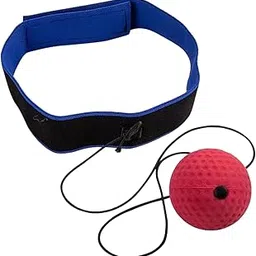 atorse ATORSE™ Boxing Reflex Ball Headband for Kids Adults Home Gym Mma Adjustable Headband Blue Black-picture-57