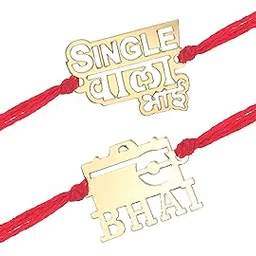 Vivastri's Premium & Unique Rakhi Set For Brother & Sister -Pack of 2-VIVA1123-1120RKG-picture-48