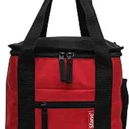Sfane Insulated Lunch Bag Tiffin Bags - Compact, Easy Wash, Smooth Zipper & Lightweight - Tote Bag & Container, Lunch Bags Tiffin Bag for Men, Women, Adults (Red)-image-66