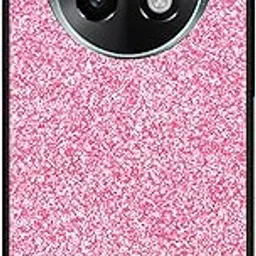 NDCOM for Realme P1 Speed 5G Back Cover/REALME 13 Plus 5G Back Cover Pink Glitter Printed Metal Case-picture-40