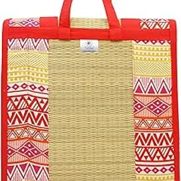 Home Tex Life Kora Grass Cushion Sleep Healthy, Easy Portable and Folding Mat (20mm_2.5 X 6 Ft, Deep West)-picture-21