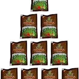 Amina Henna Powder, Brown, (Pack of 10)-picture-20