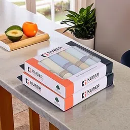 kuber industries Pack of 6 Handkerchiefs for Men & Nakins | Daily Use Cotton Rumal for Men-picture-52